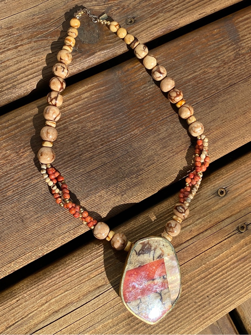 Vintage Signed Karla Jordan Necklace